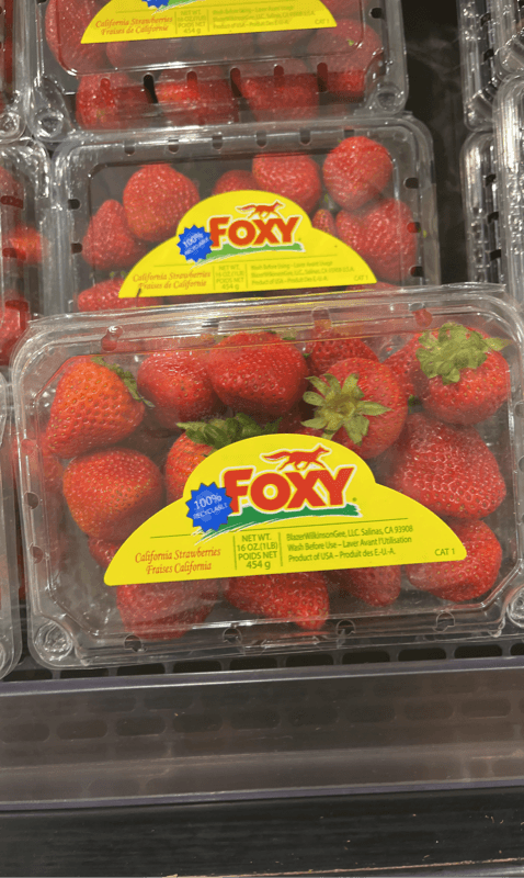 Foxy California Strawberries