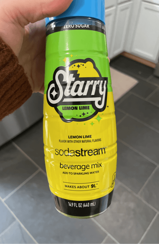 Starry Lemon Lime Sodastream Beverage Mix