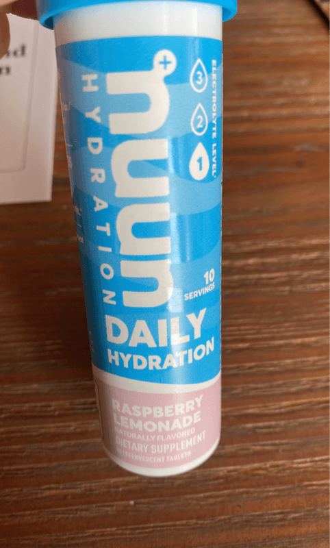 Nuun Daily Hydration Raspberry Lemonade Hydration Mix
