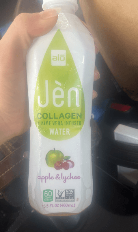 Alo Jen Collagen + Aloe Vera Infused Water Apple & Lychee