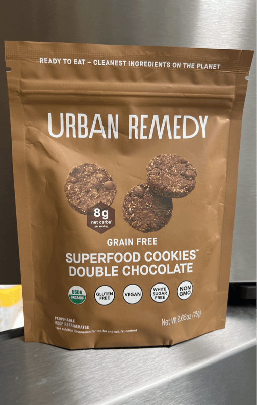 Urban Remedy Grain Free Superfood Cookies Double Chocolate