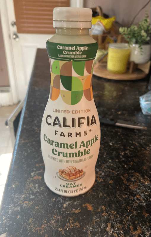Califia Farms Caramel Apple Crumble Oat Creamer