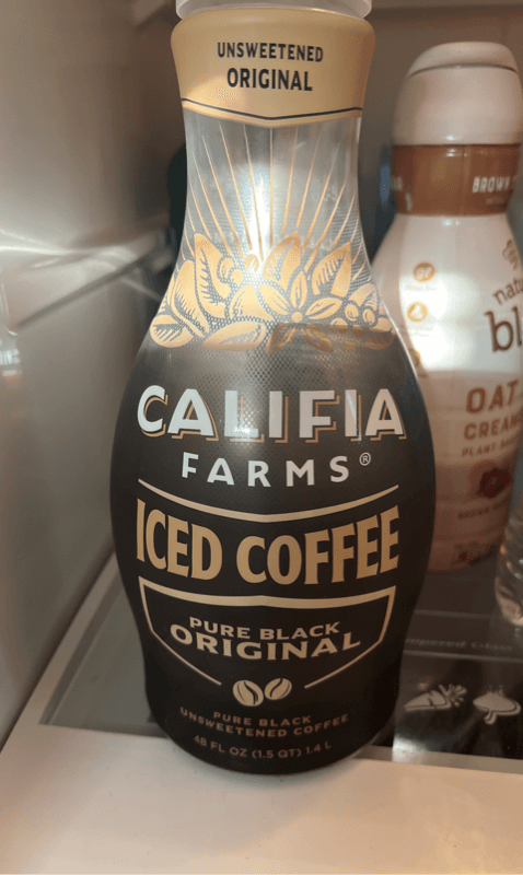 Califia Farms Pure Black Original Iced Coffee
