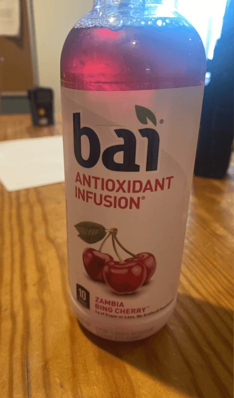 Bai Antioxidant Infusion Zambia Bing Cherry