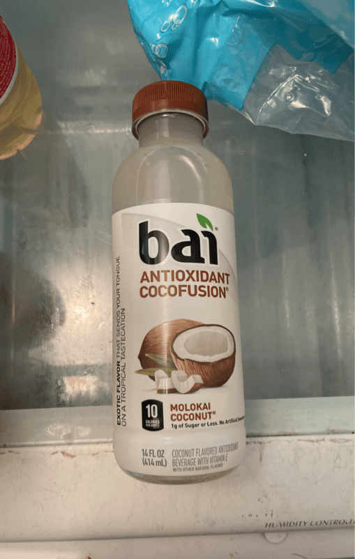 Bai Antioxidant Cocofusion Molokai Coconut