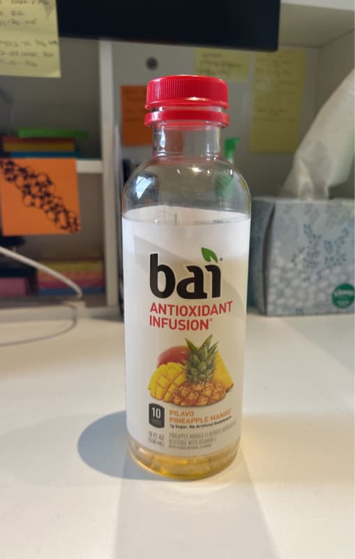 Bai Antioxidant Infusion Pilavo Pineapple Mango