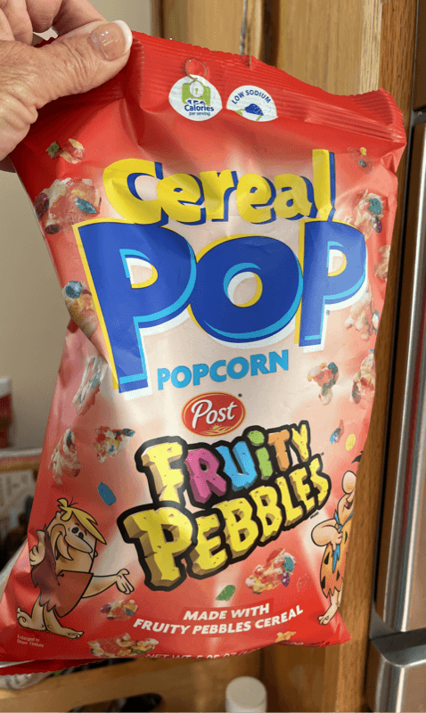 Post Cereal Pop Fruity Pebbles Popcorn