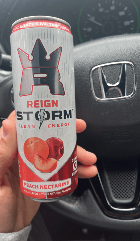Reign Storm Peach Nectarine Clean Energy Drink