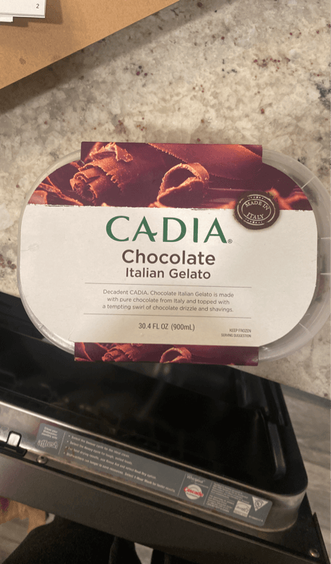 Cadia Chocolate Italian Gelato