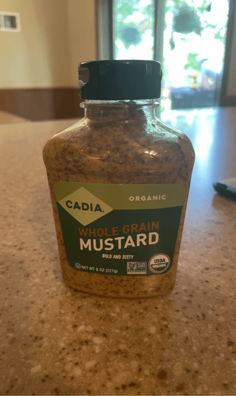 Cadia Organic Whole Grain Mustard