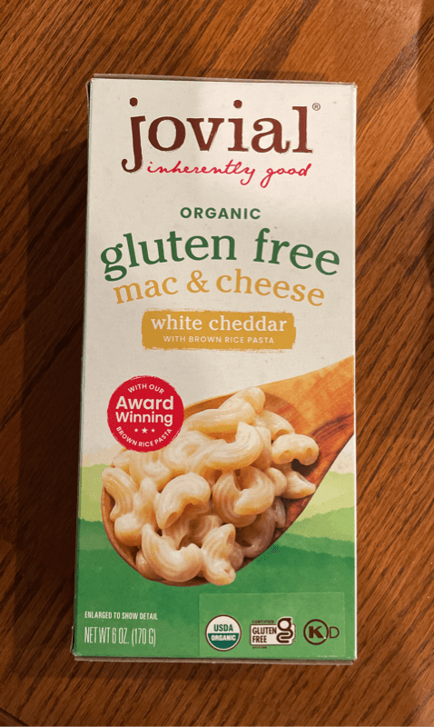 Jovial Organic Gluten Free Mac & Cheese White Cheddar