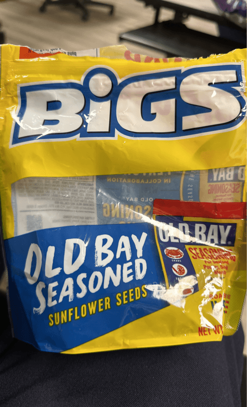 Bigs Old Bay Seasoned Sunflower Seeds
