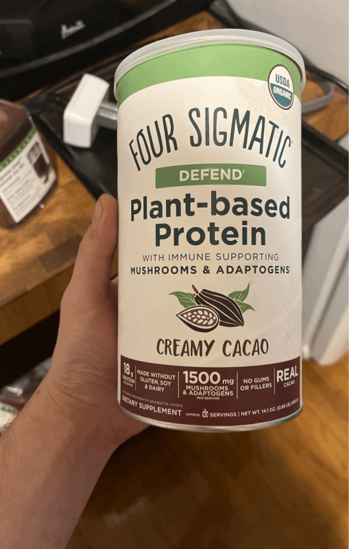 Four Sigmatic Defend Plant-Based Protein Creamy Cacao