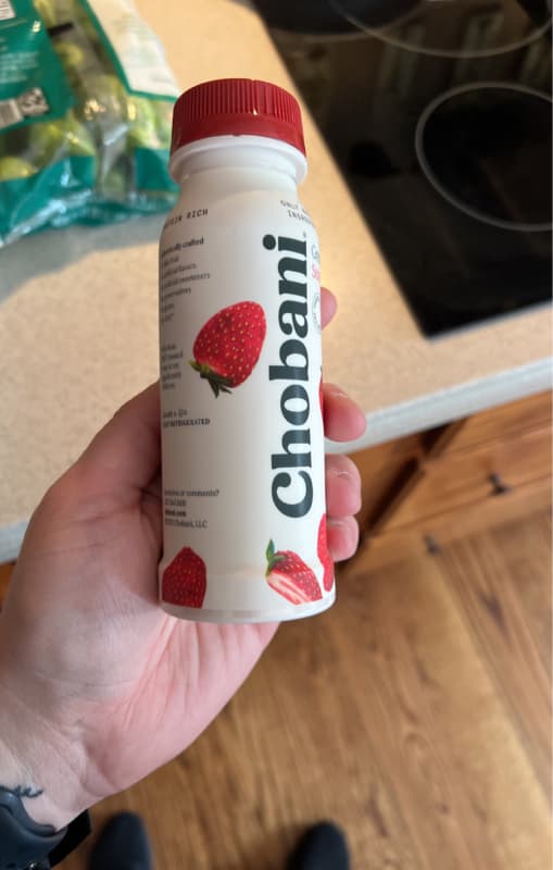Chobani Strawberry Greek Yogurt Drink
