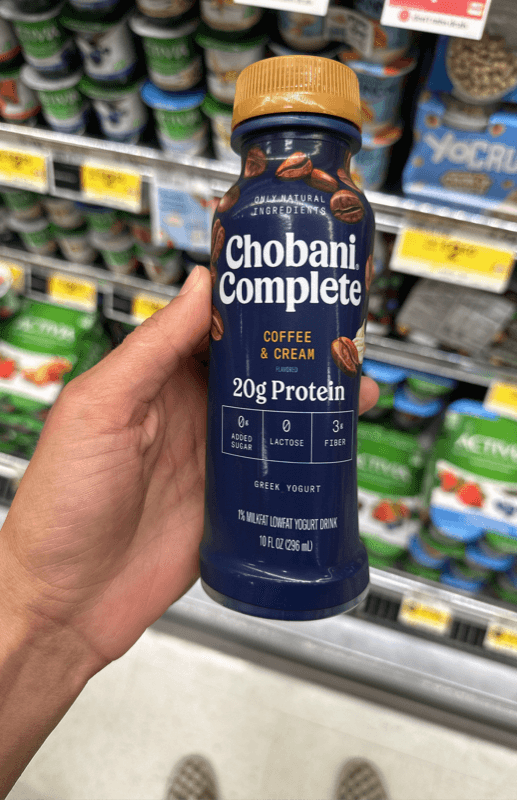 Chobani Complete Coffee & Cream Greek Yogurt Drink