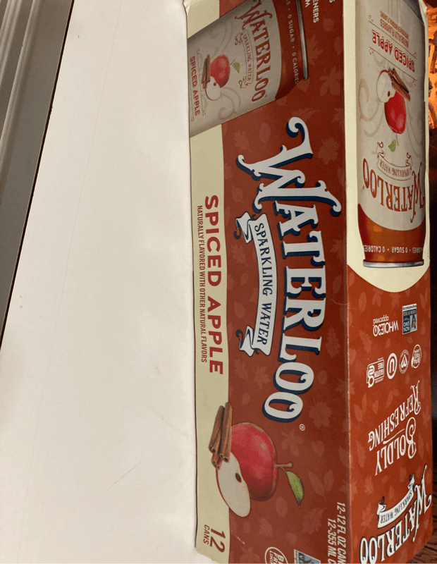 Waterloo Sparkling Water Spice Apple