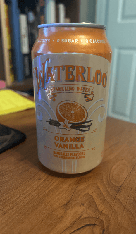 Waterloo Sparkling Water Orange Vanilla