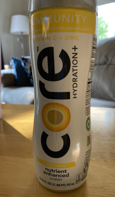Core Nutrition Hydration+ Lemon Extract Nutrient Enhanced Water