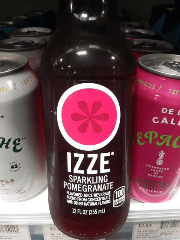 Izze Sparkling Pomegranate Juice Single