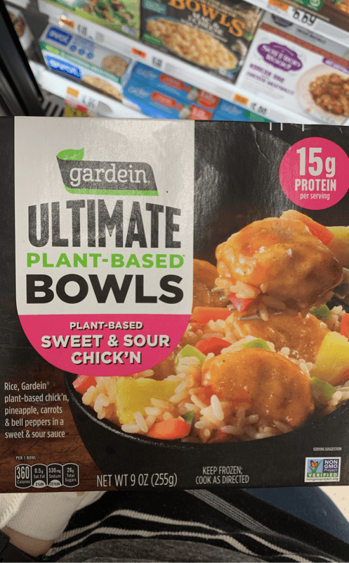 Gardein Ultimate Plant-Based Sweet & Sour Chick’N Bowl