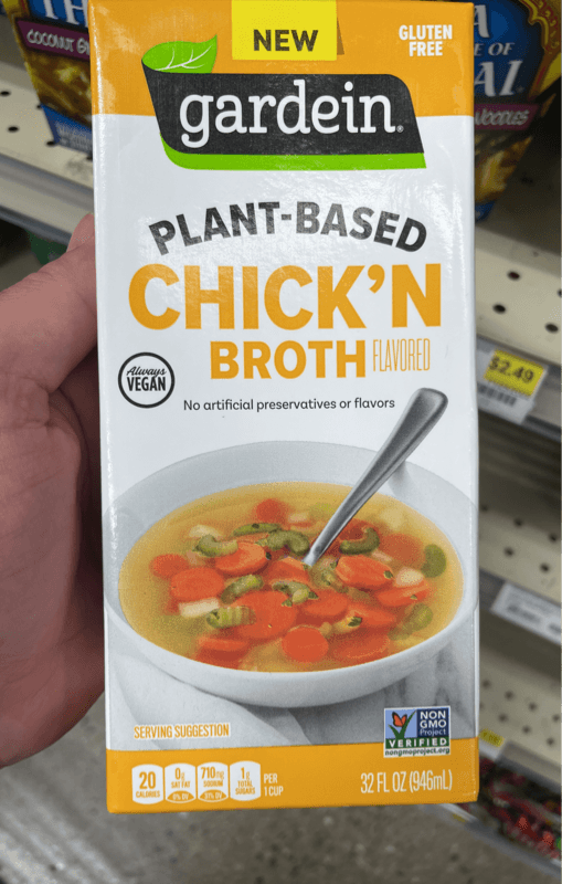 Gardein Plant-Based Chick'N Flavored Broth