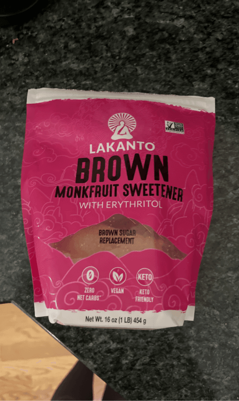 Lakanto Brown Monkfruit Sweetener With Erythritol