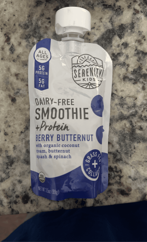Serenity Kids Dairy-Free Smoothie + Protein Berry Butternut