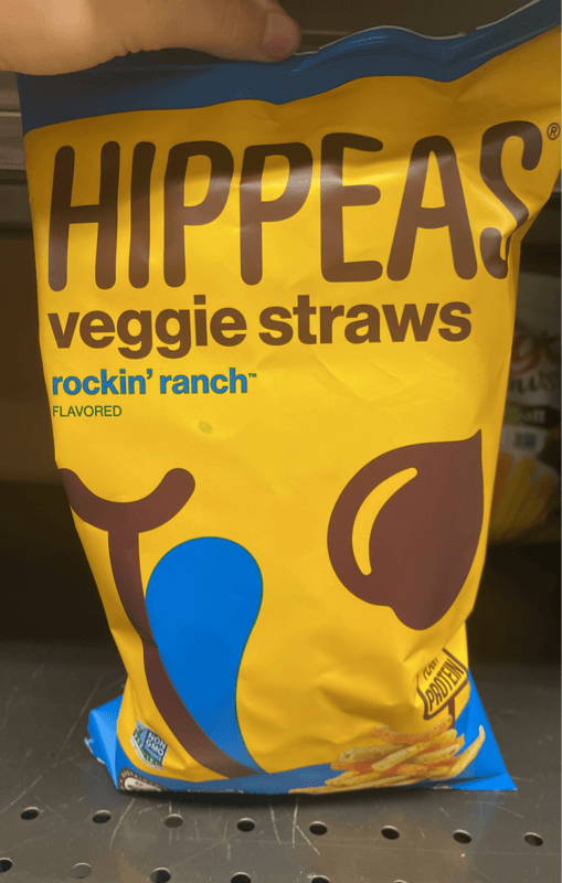 Hippeas Veggie Straws Rockin' Ranch Flavored