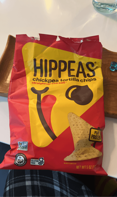Hippeas Straight Up Sea Salt Chickpea Tortilla Chips