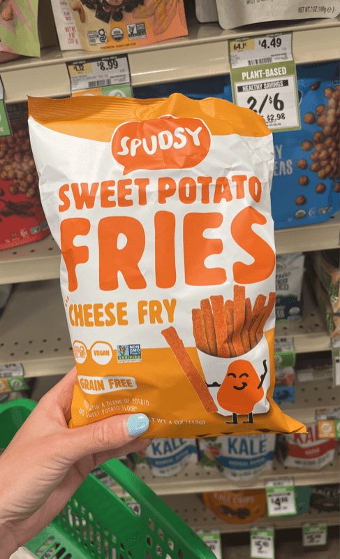 Spudsy Sweet Potato Fries Cheese Fry