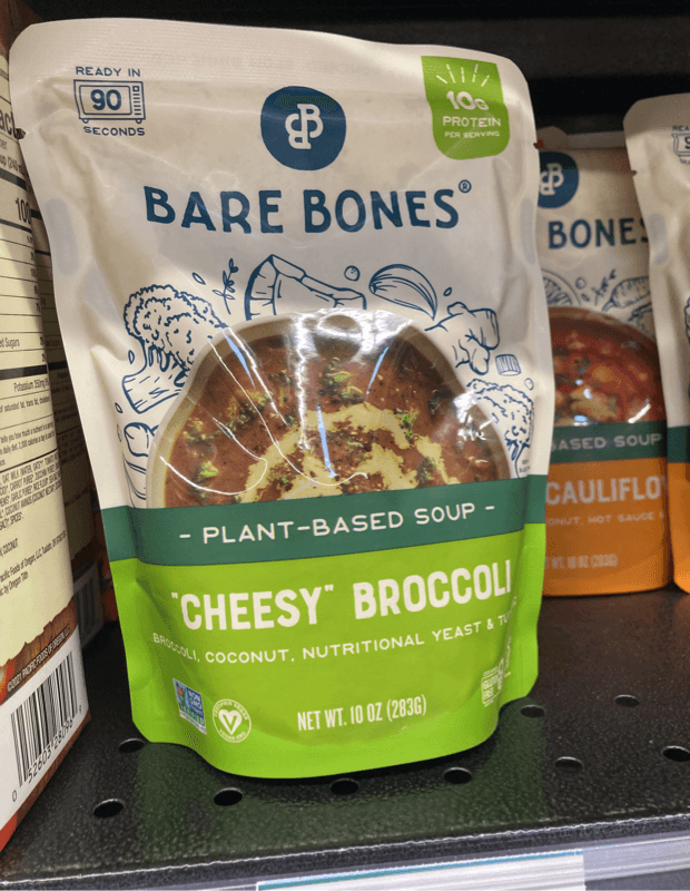 Bare Bones "Cheesy" Broccoli Plant-Based Soup