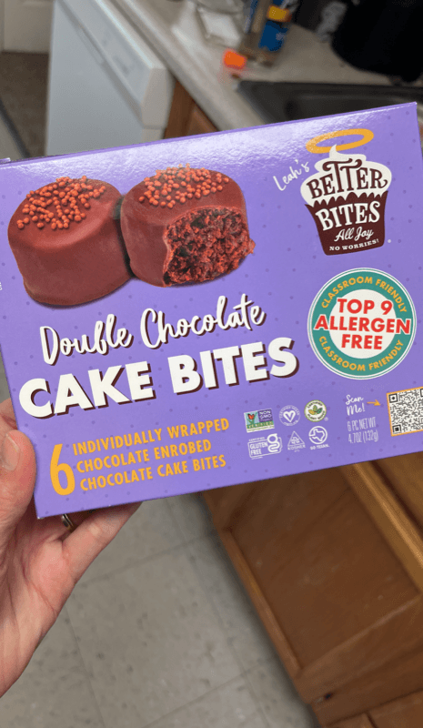 Better Bites Double Chocolate Cake Bites