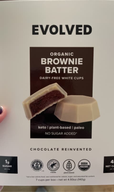 Evolved Organic Brownie Batter Dairy-Free White