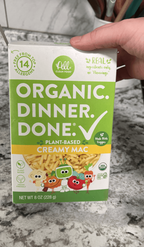 All Clean Food Organic Dinner Done Plant-Based Creamy Mac