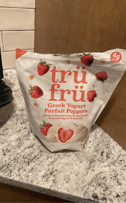 Tru Fru Greek Yogurt Parfait Poppers Nature'S Strawberries  Fresh In Greek Yogurt & Granola