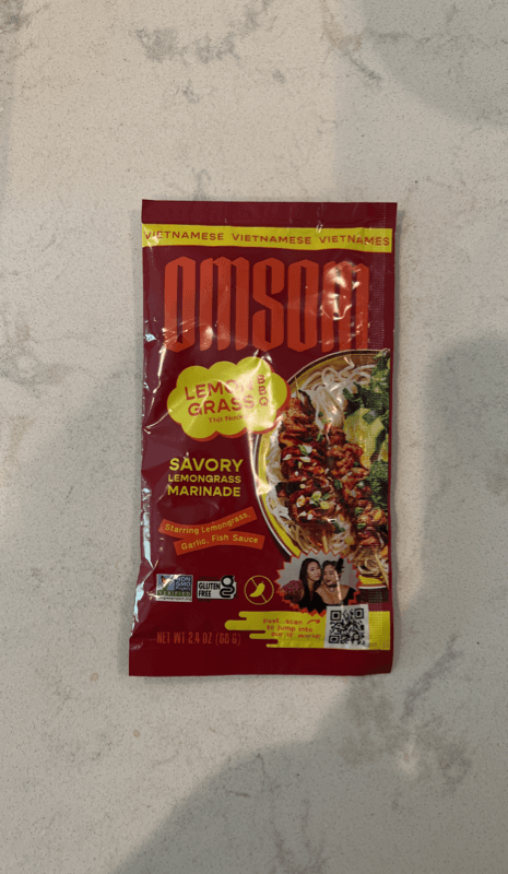 Omsom Vietnamese Savory Lemongrass Bbq Marinade