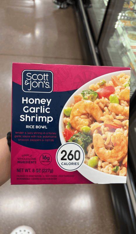 Scott & Jon'S Honey Garlic Shrimp Rice Bowl