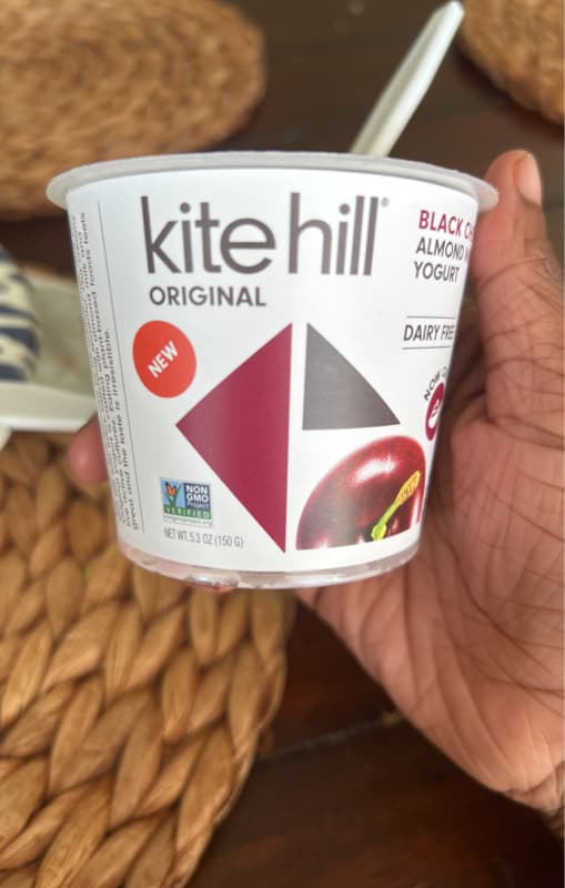 Kite Hill Black Cherry Almond Milk Yogurt