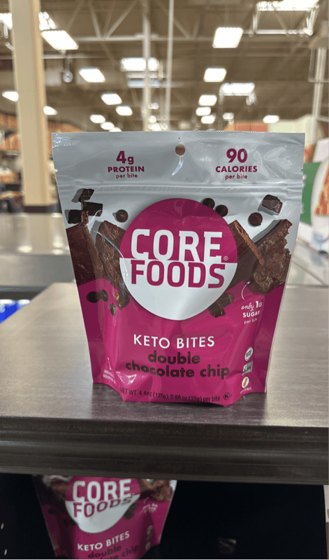 Core Foods Keto Bites Double Chocolate Chip