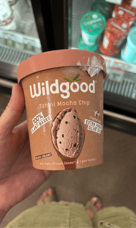 Wildgood Tahini Mocha Chip Non-Dairy  Dessert