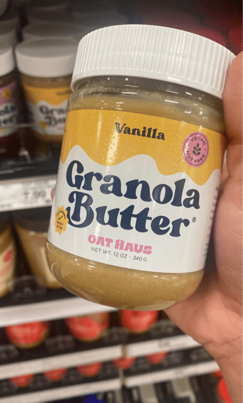 Oat Haus Vanilla Granola Butter