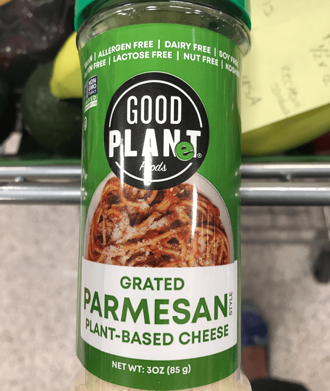 Good Planet Foods Grated Parmesan Style Plant-Based Cheese
