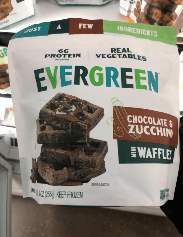 Evergreen Chocolate & Zucchini Mini Waffles