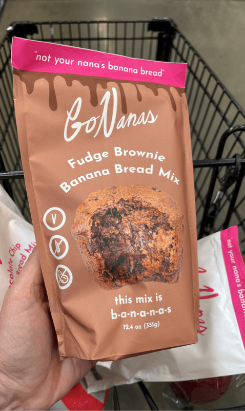 Gonanas Fudge Brownie Banana Bread Mix