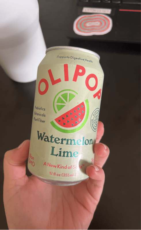 Olipop Watermelon Lime Soda