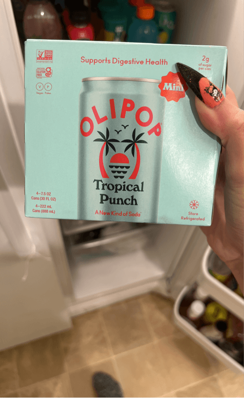 Olipop Tropical Punch Soda