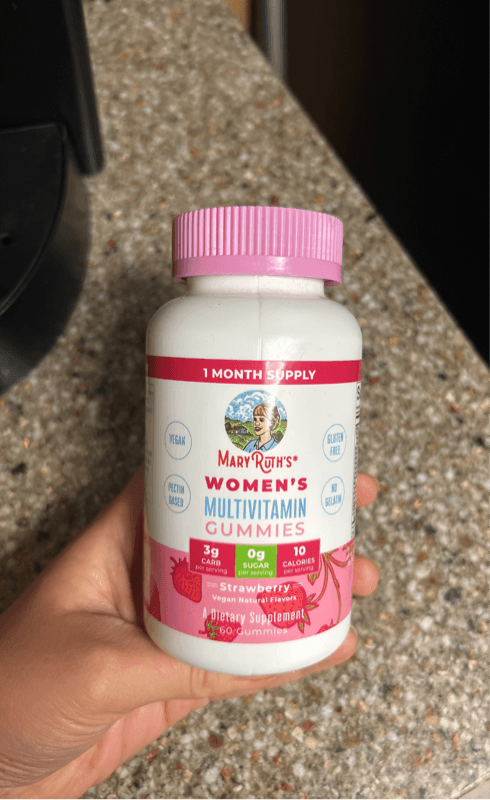 Mary Ruth'S Women'S Multivitamin Gummies Strawberry Dietary Supplement