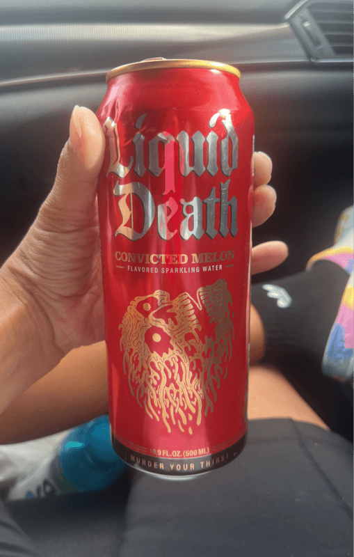 Liquid Death Convicted Melon Flavored Sparkling Water