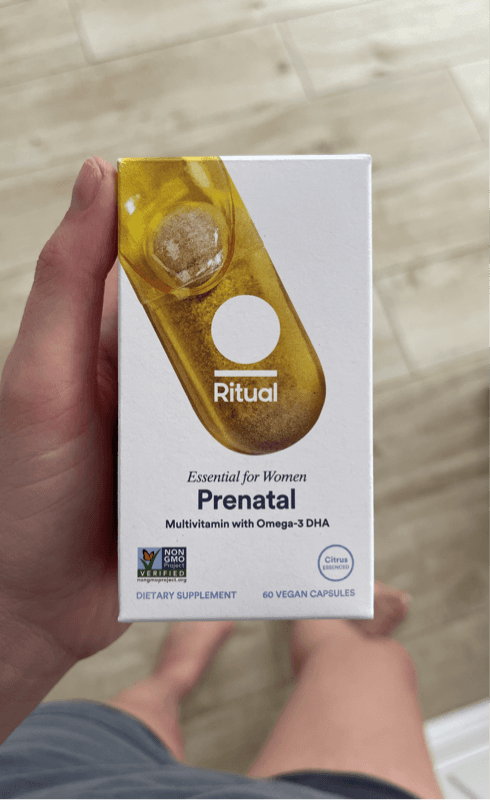 Ritual Prenatal Multivitamin With Omega-3 Dha Dietary Supplement