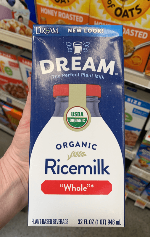 Dream Organic Ricemilk “Whole”* Plant-Based Beverage